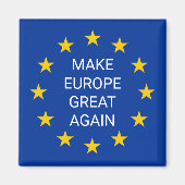 Machen Sie Europa wieder zum Weltmarktmagnet Magnet (Vorne)