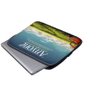 "Machen Sie Fehler" Inspiration Zitat Laptopschutzhülle (Vorne Knopf)