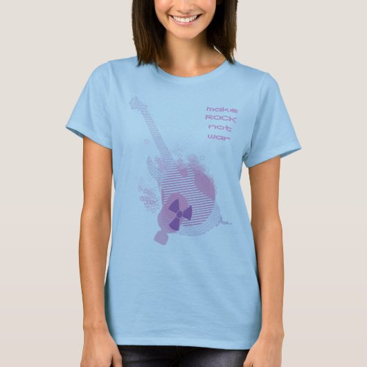 MACHEN SIE FELSEN-NICHT KRIEG T-Shirt (Vorderseite)