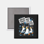 Machen Sie Fisch wieder billig! Funny Resist Pengu Magnet (Vorderseite/Rückseite)