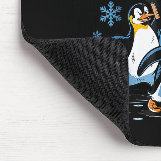 Machen Sie Fisch wieder billig! Funny Resist Pengu Mousepad (Ecke)