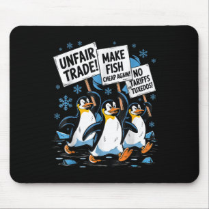 Machen Sie Fisch wieder billig! Funny Resist Pengu Mousepad