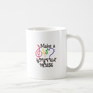 Machen Sie frohen Geräusche Kaffeetasse