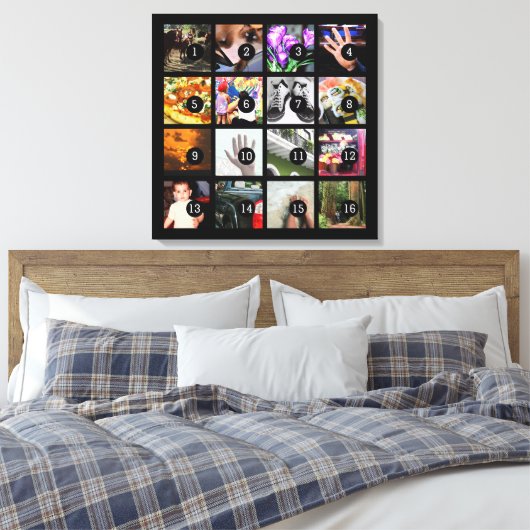 Machen Sie ganz einfach Ihre eigene Foto Art mit 1 Leinwanddruck (Insitu (Schlafzimmer))