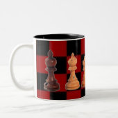 Machen Sie Gebräu… glatt Zweifarbige Tasse (Links)