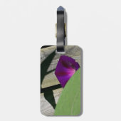 Machen Sie Gepäck-Umbau mit Blumen weiter Gepäckanhänger (Rückseite vertikal)