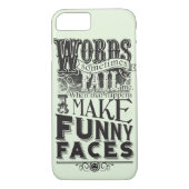 Machen Sie Gesichter Case-Mate iPhone Hülle (Rückseite)