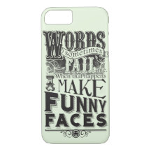 Machen Sie Gesichter