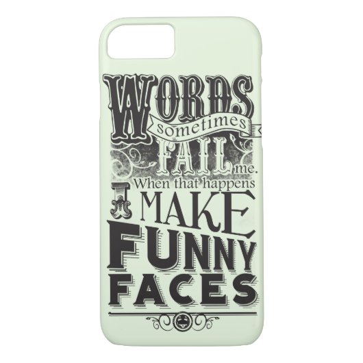 Machen Sie Gesichter Case-Mate iPhone Hülle (Rückseite)