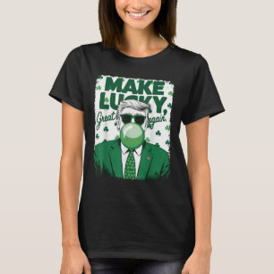 Machen Sie Glück groß wieder Trump Blase Gum St Pa T-Shirt