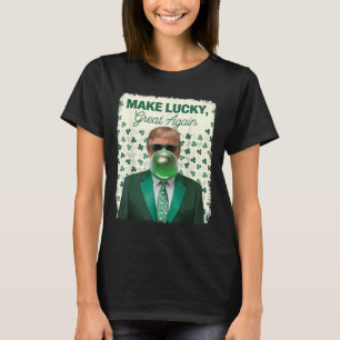 Machen Sie Glück wieder groß Trump blasen Blase Gu T-Shirt