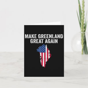 Machen Sie Grönland wieder groß Shirt Trump Meme M Karte
