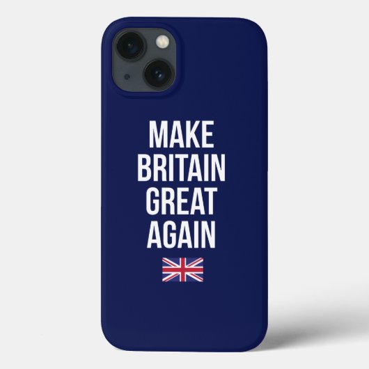 Machen Sie Großbritannien große wieder Flagge Case-Mate iPhone Hülle (Rückseite)