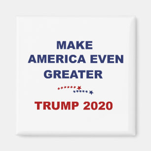 Machen Sie größeren Trumpf 2020 Amerikas sogar Magnet