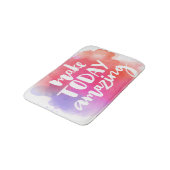 Machen Sie heute fantastisch Badematte (Schrägansicht)