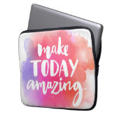 Machen Sie heute fantastisch Laptopschutzhülle (Vorderseite Links)