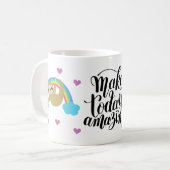 machen Sie heute fantastisch: Sloth-Tasse Kaffeetasse (Vorderseite Links)