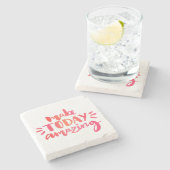 Machen Sie heute fantastische 2 Steinuntersetzer (Seitenansicht)