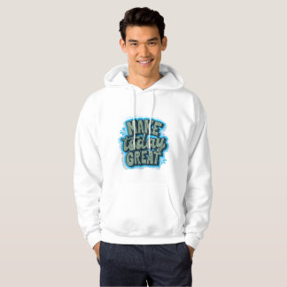Machen Sie heute großartig - Motivierend Grafikknö Hoodie