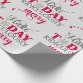 Machen Sie heute lächerlich froh Geschenkpapier (Ecke)