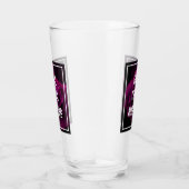 Machen Sie heute Phantastische Lila Rose Inspirati Glas (Rechts)