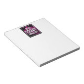 Machen Sie heute Phantastische Lila Rose Inspirati Notizblock (angewinkelt)