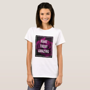 Machen Sie heute Phantastische Lila Rose Inspirati T-Shirt