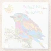 Machen Sie heute Phantastischen Untersetzer für Vö (Rückseite)