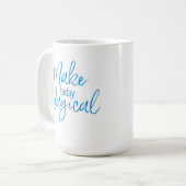 MACHEN SIE HEUTE Zauberhafte Tasse (Vorderseite Links)
