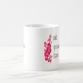 Machen Sie Ihr Angebot für die Traummotivation Kaffeetasse (Mittel)