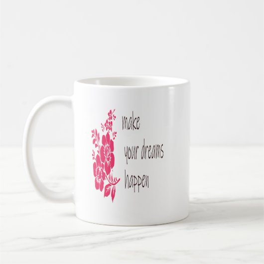 Machen Sie Ihr Angebot für die Traummotivation Kaffeetasse (Links)