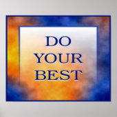 MACHEN SIE IHR BESTES POSTER (Vorne)