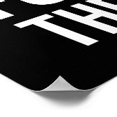 Machen Sie Ihr Bestes und vergessen Sie die Erholu Poster (Ecke)