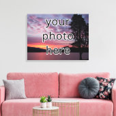 Machen Sie Ihr eigenes 24 x 18 Zoll Leinwanddruck (Insitu (Wohnzimmer))