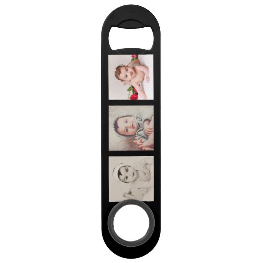 Machen Sie Ihr eigenes 6-Foto Personalisiert Speed Flaschenöffner (Vorderseite)