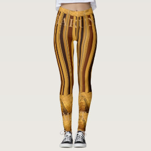 Machen Sie Ihr eigenes Afrika Giraffe Tiermuster-D Leggings