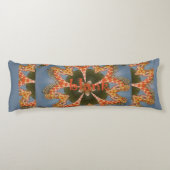 Machen Sie Ihr eigenes Afrika Giraffe Tiermuster-D Seitenschläferkissen (Rückseite)