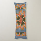 Machen Sie Ihr eigenes Afrika Giraffe Tiermuster-D Seitenschläferkissen (Rückseite (Vertikal))