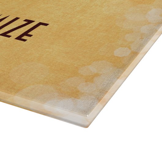 Machen Sie Ihr eigenes Angebot oder Sprichwort Schneidebrett (Ecke)