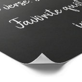 Machen Sie Ihr eigenes Angebot, Verse, Affirmation Poster (Ecke)