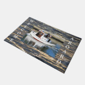 Machen Sie Ihr eigenes Boot Türmatte (Schrägansicht)