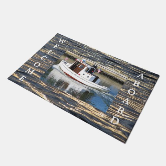 Machen Sie Ihr eigenes Boot Türmatte (Schrägansicht)