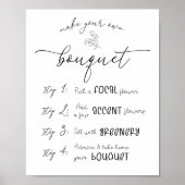 Machen Sie Ihr eigenes Bouquet-Bar Poster (Vorne)