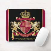 Machen Sie Ihr eigenes Coat aus dem Gold-Löwe-Embl Mousepad (Mit Mouse)