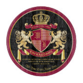 Machen Sie Ihr eigenes Coat aus dem Gold-Löwe-Embl Schneidebrett (Vorderseite)