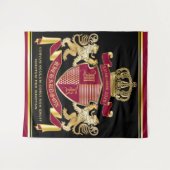 Machen Sie Ihr eigenes Coat aus dem Gold-Löwe-Embl Wandteppich (Vorderseite (Horizontal))