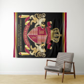 Machen Sie Ihr eigenes Coat aus dem Gold-Löwe-Embl Wandteppich (Beispiel (Horizontal))