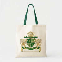 Machen Sie Ihr eigenes Coat von Arms Green Gold Li