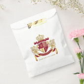 Machen Sie Ihr eigenes Coat von Arms Red Gold Löwe Geschenktütchen (Versiegelt)