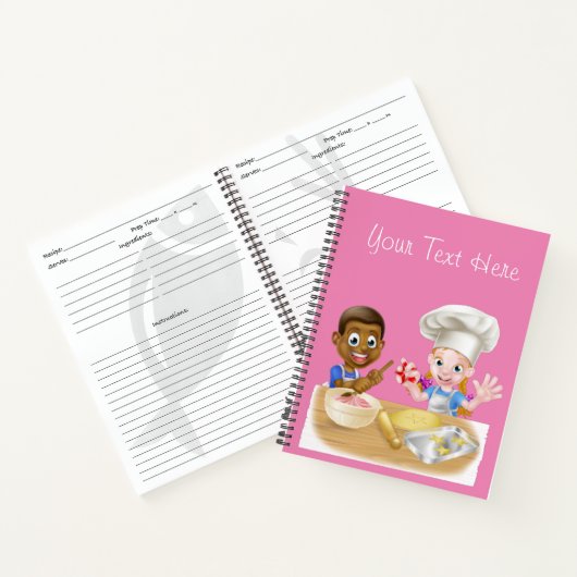 Machen Sie Ihr eigenes Cook Book Kid's Notebook Notizblock (Innenseite)